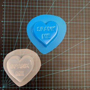 Spank Me® Conversation Heart Bomb Mould 